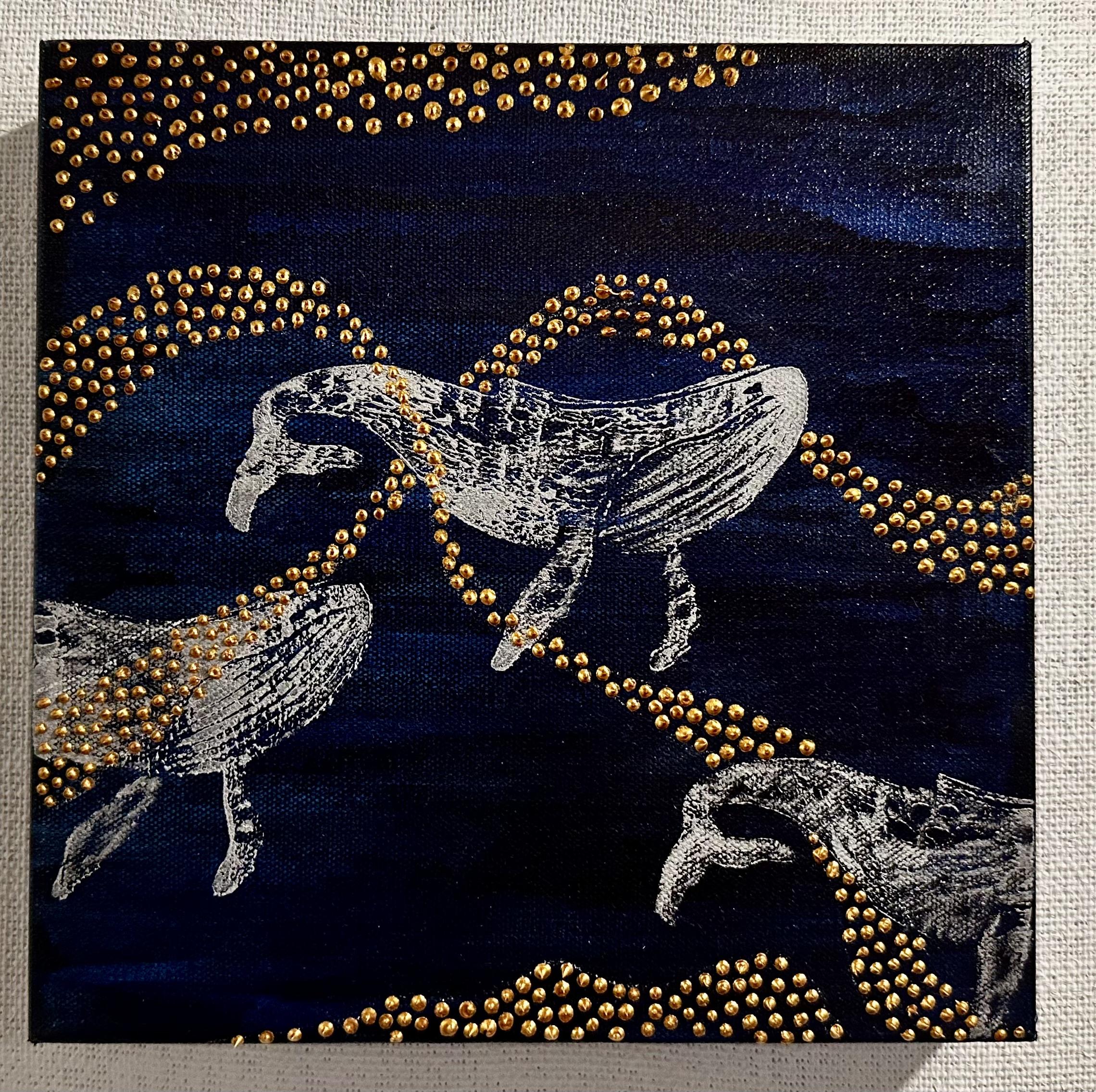 Golden Trails of Whales